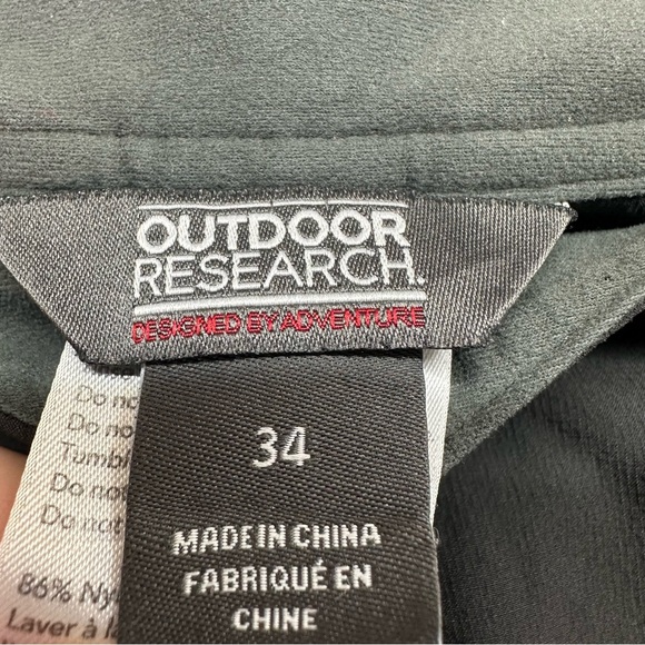 💸Sold💸 Outdoor Research REI Ferrosi Shorts Mens Black Sz 34 Hiking backpacking - Picture 3 of 13